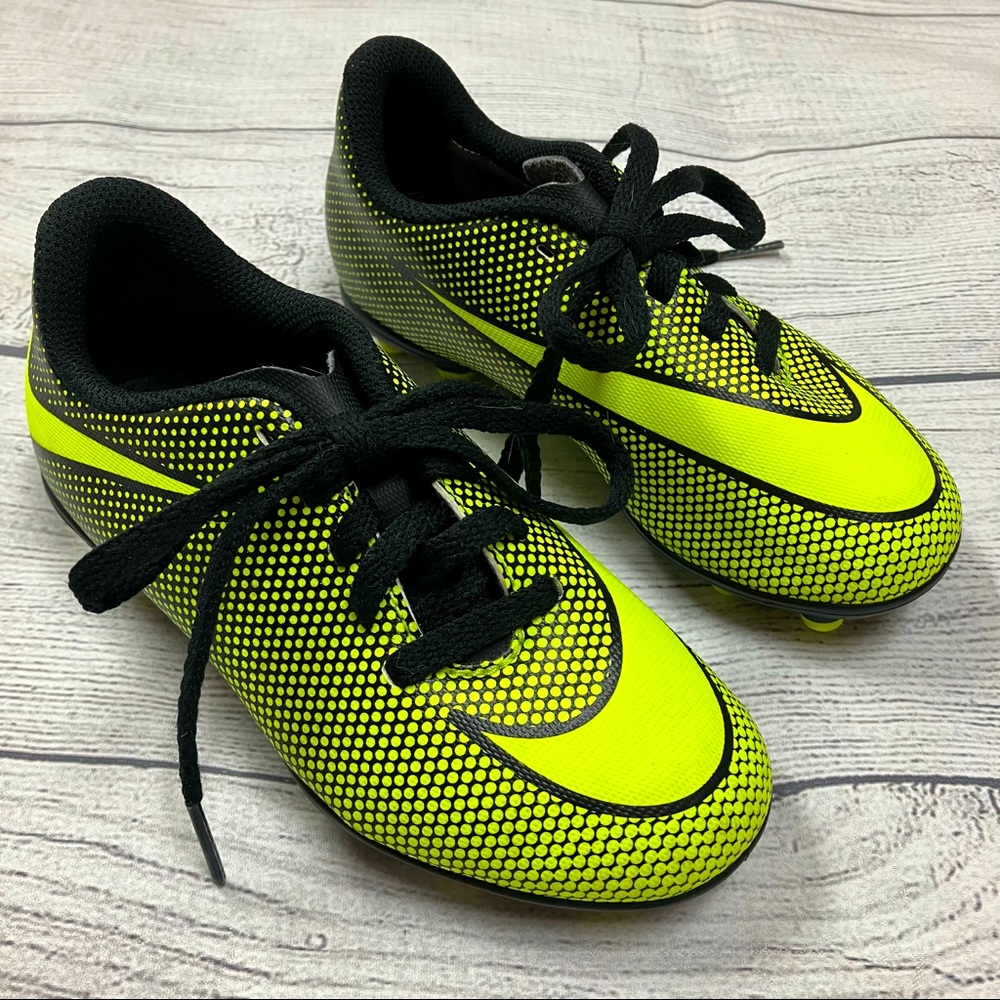 NIKE Kids Bravata II FG Soccer Cleat Shoes Unisex SIZE 10 Child - Picture 4 of 6